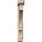 Ekena Millwork Balboa Craftsman Smooth Bracket w/ Offset Brace, Douglas Fir, 5 1/2"W x 34"D x 40"H BKT0604X34X40BOA04SDF - alternate 4